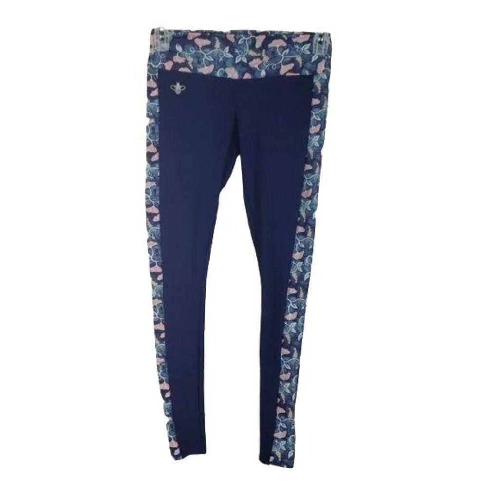 Lily Grace‎ Girls Athletic Pants Navy Blue Leggings Pants Joggers Size Small